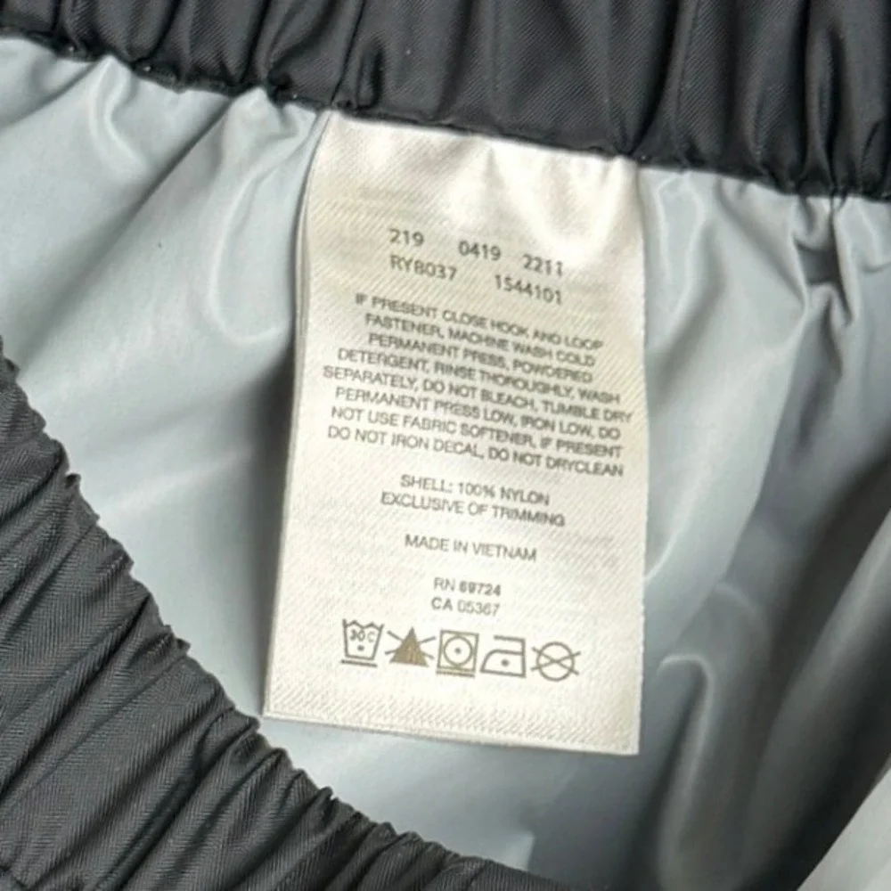 Columbia Kid's Rain Hiking Trail Pants Black Large 14/16